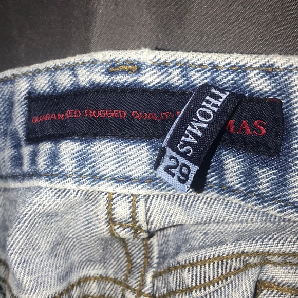 Thomas Denim Jean Shorts - Picture 3 of 3